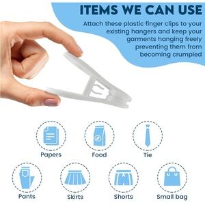 Hanger clips multipurpose